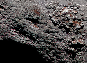 Фотография поверхности Плутона