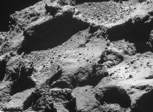 Поверхность кометы 67P/Чурюмова — Герасименко