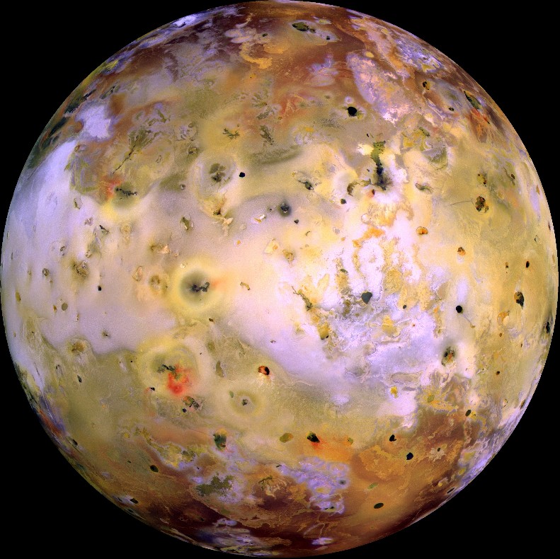 Спутник Юпитера Ио. Фото NASA/JPL/University of Arizona
