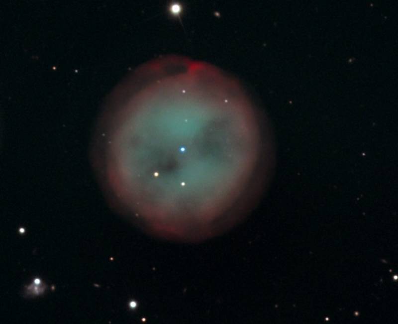 Туманность Сова (M97 или NGC 3587). Фото Gary White and Verlenne Monroe/Adam Block/NOAO/AURA/NSF