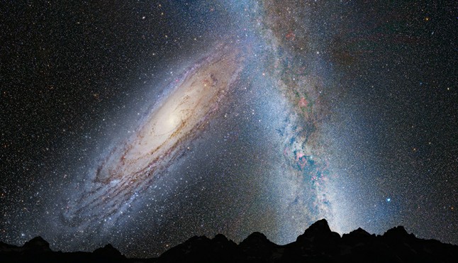 Так будет выглядит небо с Земли через 3,75 миллиарда лет.