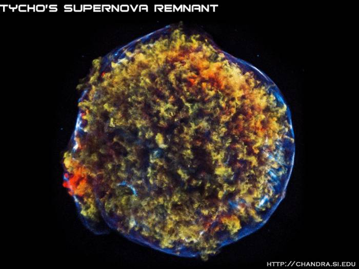Остаток сверхновой SN 1572 (Сверхновая Тихо).