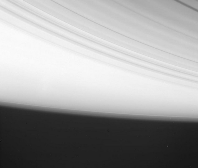Кольца Сатурна. Снимки выполнены 19 августа 2014 года. 