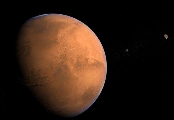 Марс и его спутники. 