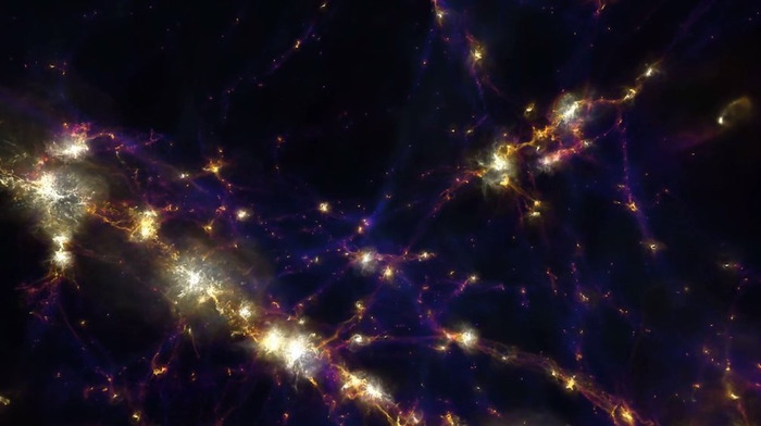 Illustris TNG - симуляция звезд в сегодняшней вселенной.