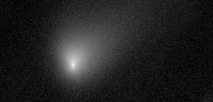 Межзвездная комета 2l/Борисова в объективе телескопа