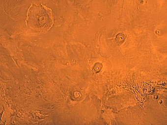 Лавовые пещеры Марса.