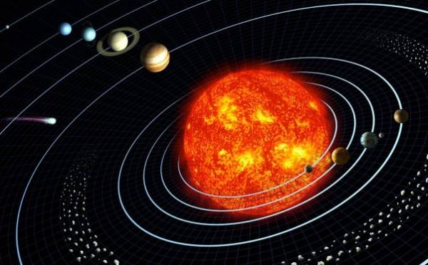 Солнечная система. Иллюстрация NASA