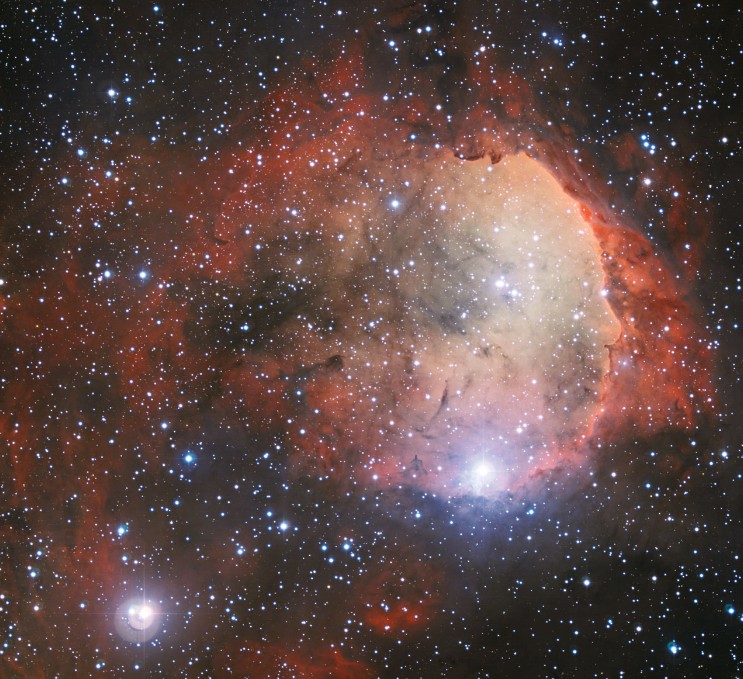 Туманность NGC 3324. Фото ESO