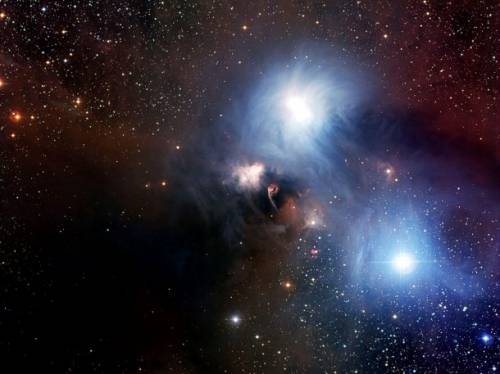 Регион Звезды R Южной Короны. Фото ESO