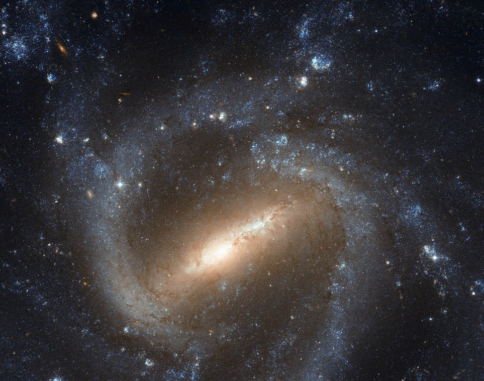 Галактика NGC 1073. Фото NASA & ESA
