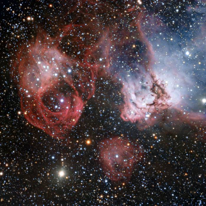 Рождение и смерть звезды. Туманность Магелланово облако. Галактика Магелланово облако звезды. Эмиссионная туманность NGC 2313. Большое Магелланово облако в телескоп.