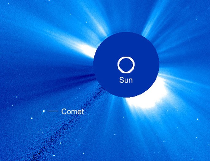 Комета SOHO-2875 (C/2015 D1). Снимок от 20 февраля.