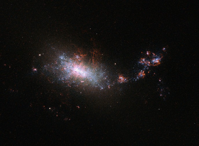 Карликовая галактика NGC 1140.