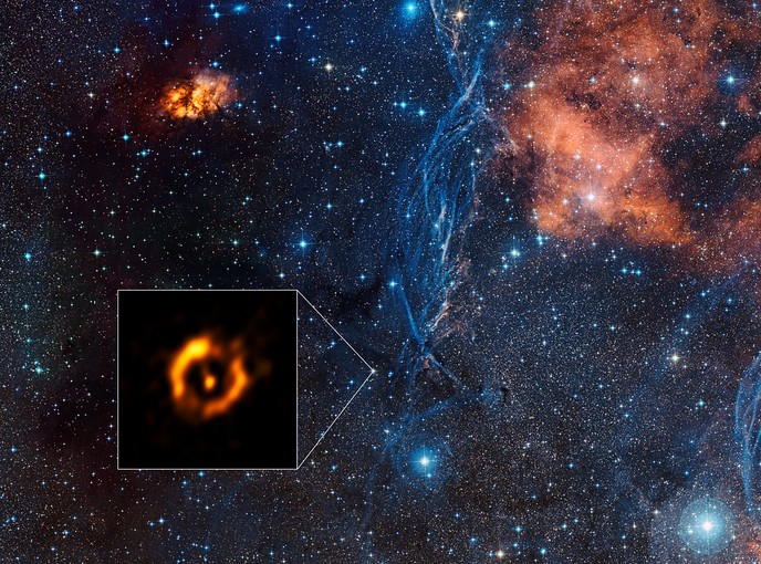 Газопылевой диск вокруг IRAS 08544-4431. 