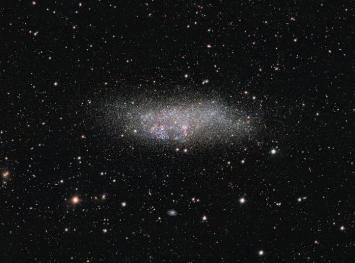 На фото галактика Вольфа-Лундмарка-Мелотта.