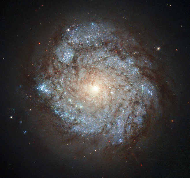 Спиральная галактика NGC 278.