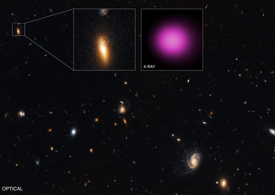 Галактика GJ1417 + 52. 