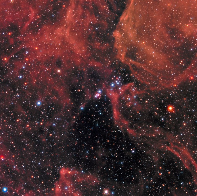 Сверхновая SN 1987A.