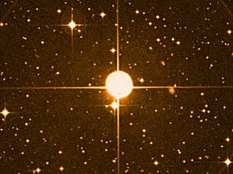 Гигантская звезда HD 47536. Иллюстрация ESO