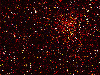 Регион неба, заснятый "Кеплером". Фото NASA